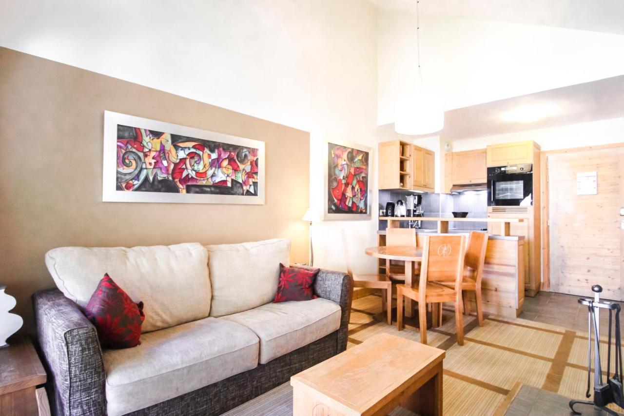Les Terrasses D'Eos, 1-Bed Apartment With Fireplace, Ski In, Ski Out Флен Экстерьер фото