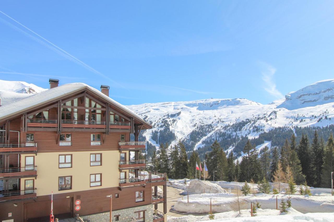 Les Terrasses D'Eos, 1-Bed Apartment With Fireplace, Ski In, Ski Out Флен Экстерьер фото